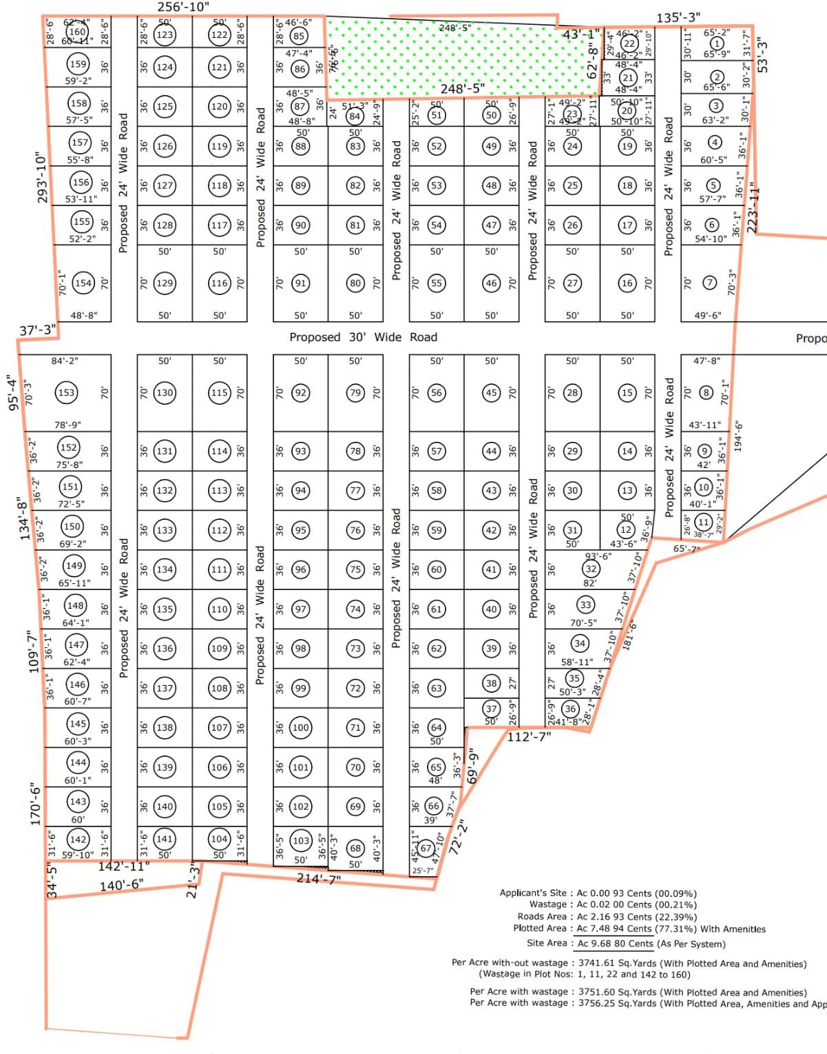 Green Gold Valley farmland layout